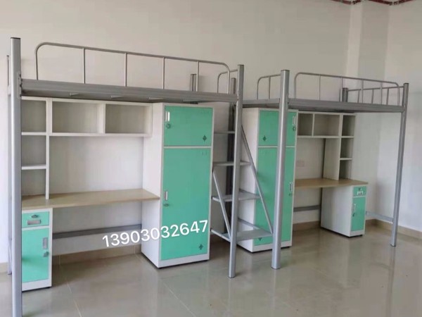天行手机平台,大学公寓床定制,上床下桌,公寓床生产厂家